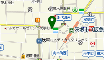 ミリカ予備校の地図画像