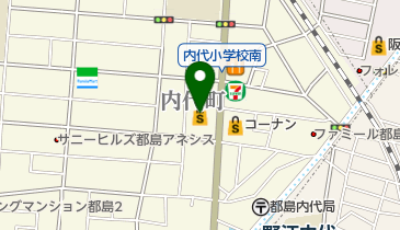 アイスビィ保険ショップ 都島店の地図画像