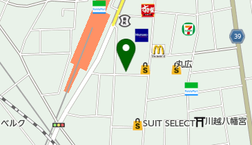 Garage(ガレージ) 川越店の地図画像