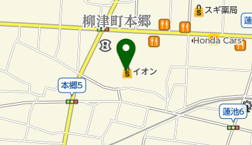 うかい整骨院 イオン柳津店の地図画像