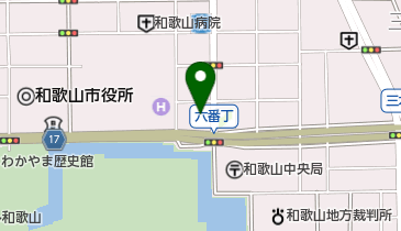 毎日新聞 和歌山支局の地図画像