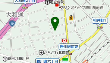 ラディエンス 勝川駅店の地図画像