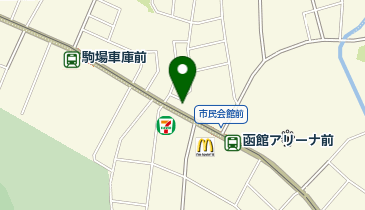 串カツ専門店 馬力の地図画像