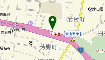 陶点睛かわさきの地図画像