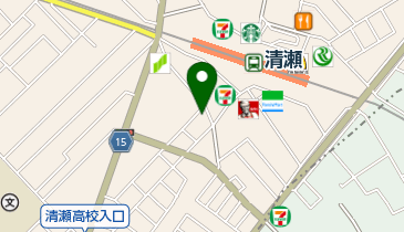 赤身肉と塩ホルモン べんてんの地図画像