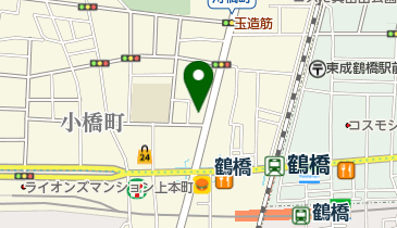 STUDIO & MASSAGE RIRA(スタジオ アンド マッサージリラー) 鶴橋店の地図画像