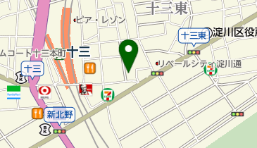 小竹鍼灸院の地図画像