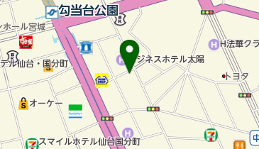OOOOO(オーズ)の地図画像