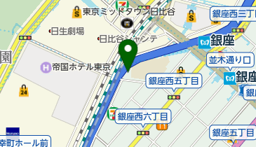 彩きもの学院 銀座校の地図画像