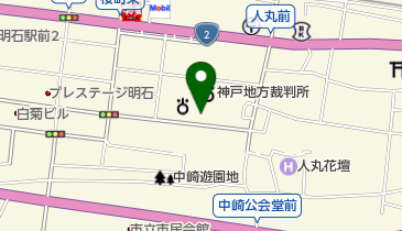 神戸家庭裁判所明石支部の地図画像