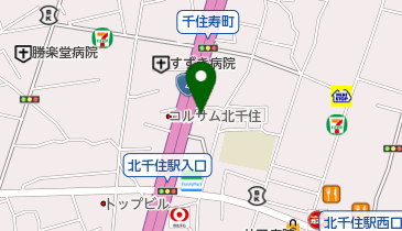 たまひよの写真スタジオ 北千住店の地図画像