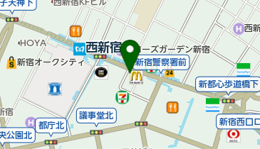新生ホームサービス 新宿支店の地図画像