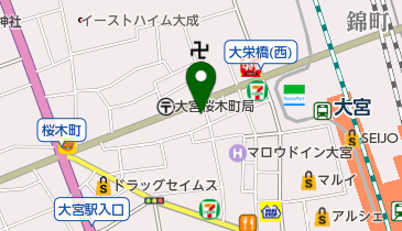 新生ホームサービス 埼玉支店の地図画像