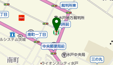 新生ホームサービス 水戸支店の地図画像
