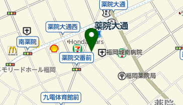 整骨院とくしげの地図画像