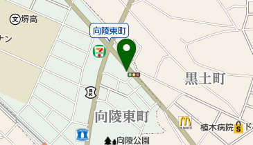 理容ターナーの地図画像