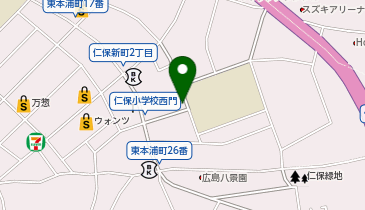 HIRO Barbershop(ヒロ バーバーショップ)の地図画像