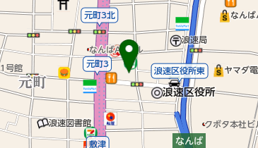 古美術八光堂 大阪本店の地図画像