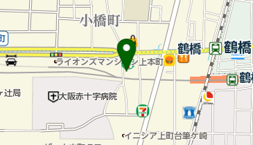 グループホーム フレンド天王寺の地図画像