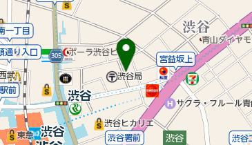 東京書芸協会渋谷校の地図画像