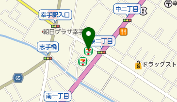 コインランドリー/ピエロ 89号中2丁目店の地図画像