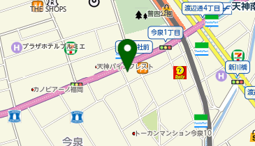 スマップル 天神店の地図画像