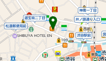 Good(グッド)モバイル 東京 渋谷店の地図画像
