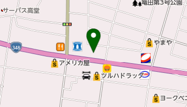 はんこ屋さん21 山形店の地図画像