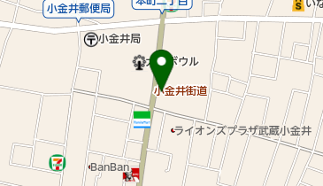 むさし小金井キャットクリニックの地図画像