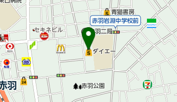 はなまる保険 赤羽店の地図画像