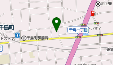 千鳥習字教室の地図画像