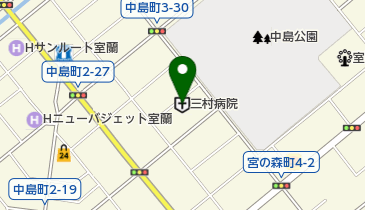 医療法人社団積信会三村病院 地域医療連携室の地図画像