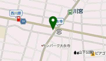 モリヤマフリーカフェスペースの地図画像