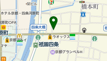 京都着物レンタル京なでしこの地図画像