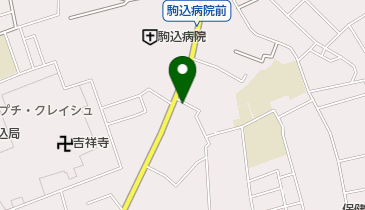 コインランドリーピエロ 138号 千駄木店の地図画像