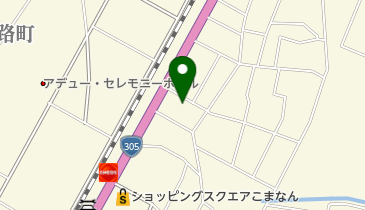 コインランドリーZABOON(ザブーン) 小松符津店の地図画像