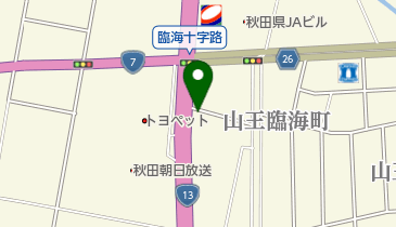 asian relaxation villa(アジアンリラクゼーションブィラ) 秋田臨海店の地図画像