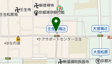 コインランドリー 美・ラブド 壬生川の地図画像