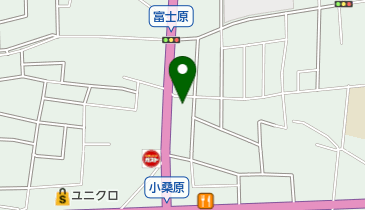 コインランドリーアースの地図画像