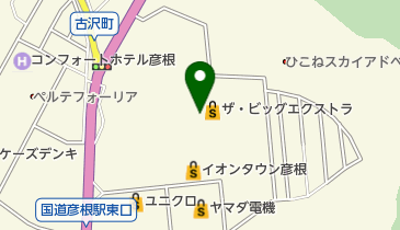 買取ステーション999 イオンタウン彦根店の地図画像
