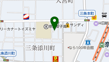 焼肉ダイニング ハコニワの地図画像