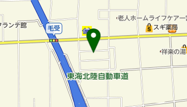 つのだ頭痛整体院の地図画像