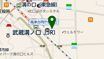 プレミアム音楽教室 溝の口校の地図画像