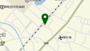 岸和田東聖書教会の地図画像