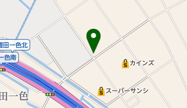 BLUE SKY LAUNDRY(ブルー スカイ ランドリー) みえ川越店の地図画像
