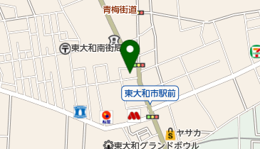 お菓子の家ニューあむーる 南街店の地図画像