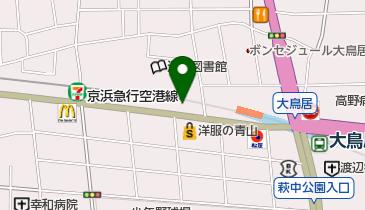 N.Sスポーツ鍼灸整骨院の地図画像