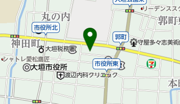 和モダンフレンチたかはしの地図画像