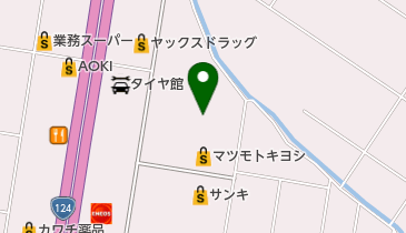 タニカワクリーニング ライフガーデン店の地図画像