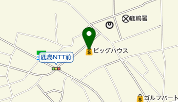 タニカワクリーニング ビッグハウス鹿嶋店の地図画像